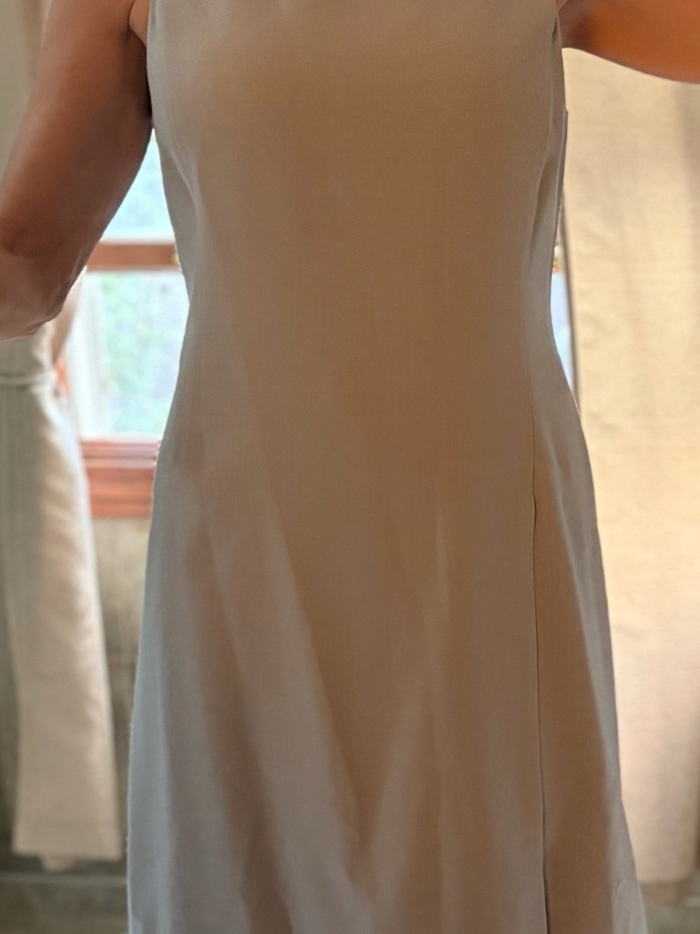 Emporio Armani Sleeveless dress 44 Llama Wool